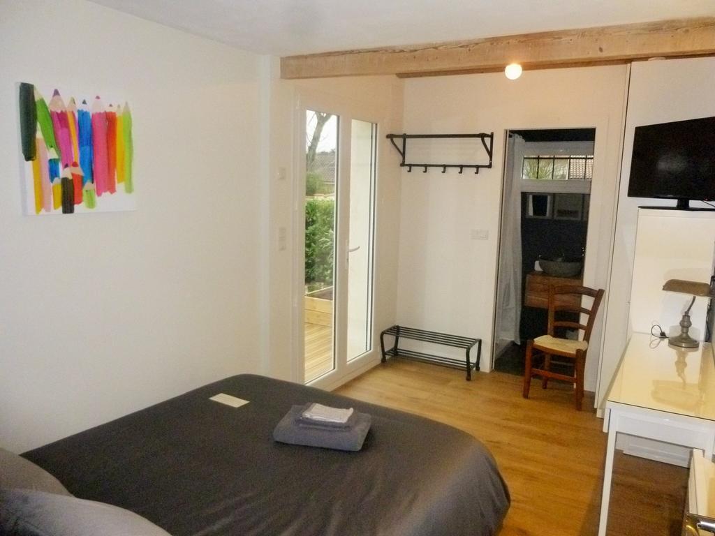 Chambre D'Hotes "Mirabel" Saint-Jean  Rum bild